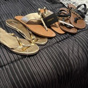 Forever 21 & Charming Charlie Sandals